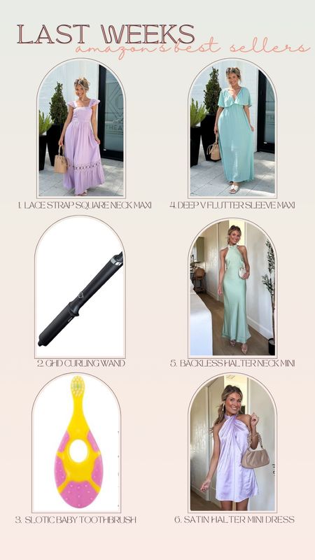 Last weeks, Amazon bestsellers. So many great staples, perfect Easter dresses, and wedding guest dresses for spring all under $50 and my holy Grail curling wand.

#LTKSeasonal #LTKbeauty #LTKfindsunder50
