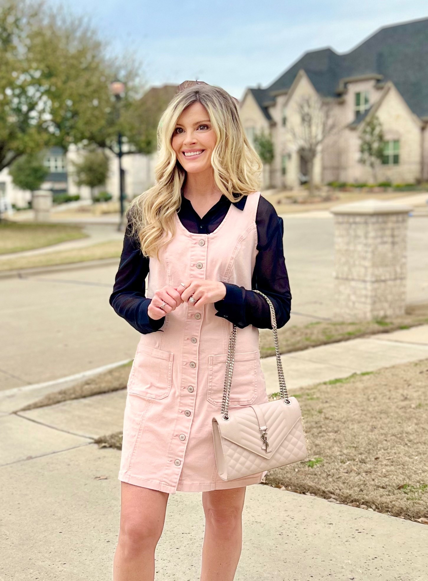 Can’t believe we’re already a week into May! 🌸🖤
I have been SO busy volunteering for upcoming events, end of year celebrations and staff appreciation week! I love it and am having a lot of fun!
I really appreciate all of the teachers and staff for all they do for both of our boys!!
I also can’t believe there is less than 3 weeks of school left here!! 🏫 Crazy how fast it’s going by!! 
Hope everyone’s having a great week 💕
.
.
.
.
.
#springfashion #springwardrobe #springstyle #springstyles #springfashions #yslbag #yslbags #springlook #springlooks #springoutfitideas #springoutfits #lightpinkdress #blacksheertop #sheertop #looksforless #affordablefashion #affordableoutfits #popofblack #blackandpink #pinkandblack #momoutfit #momoutfits #momlifestyle #hollythehousewife #maystyle

#LTKItBag #LTKxMadewell #LTKOver40