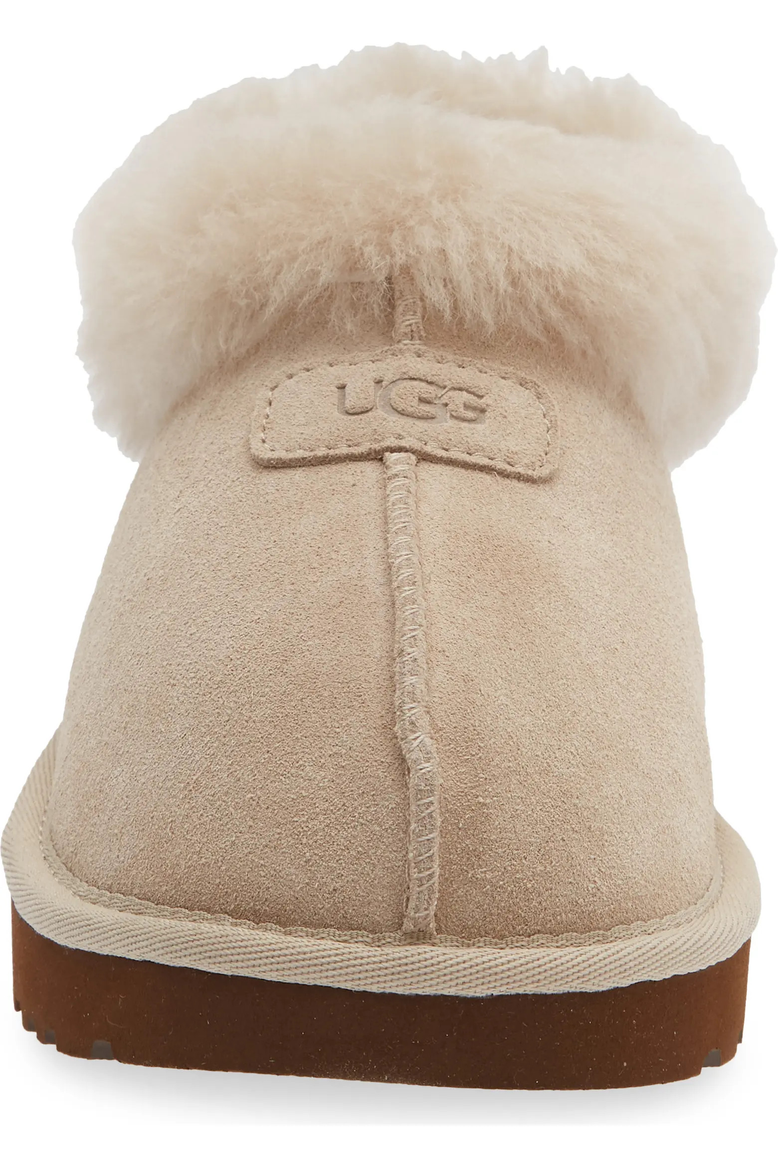UGG® Tazzette Genuine Shearling Collar Slipper (Women) | Nordstrom | Nordstrom