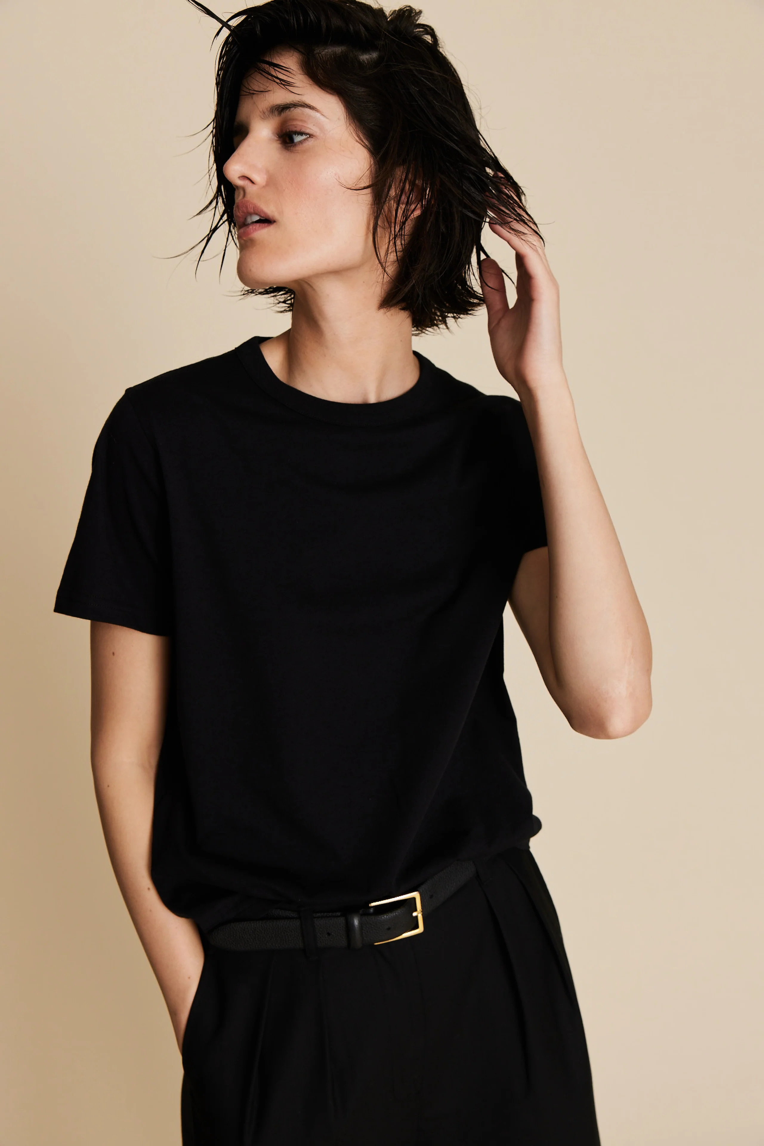 The Iconically Soft Perfect Tee in Black | Sold Out NYC
