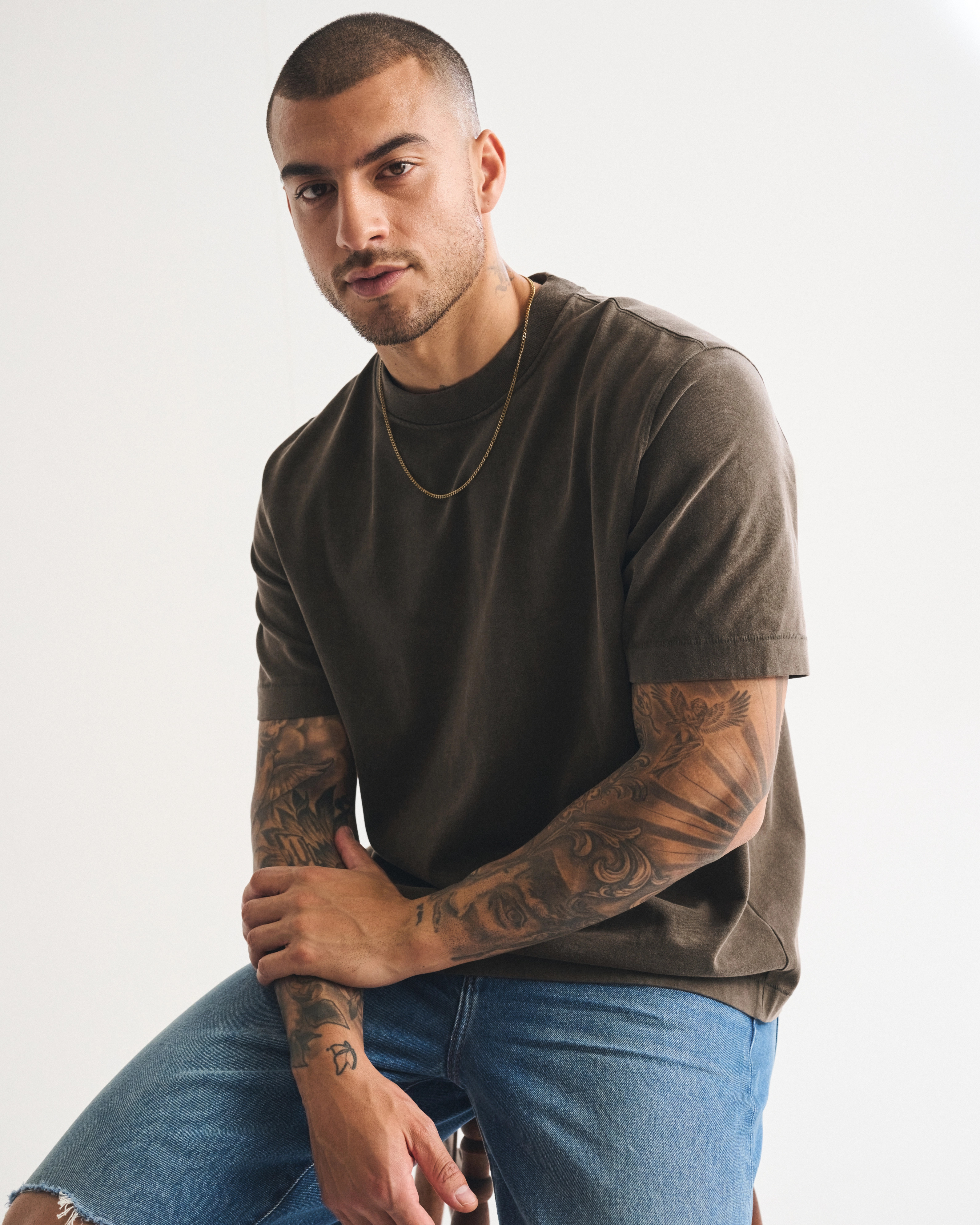Premium Heavyweight 2.0 Tee | Abercrombie & Fitch (US)