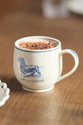 Molly Hatch Stoneware Dog Mug | Anthropologie (US)