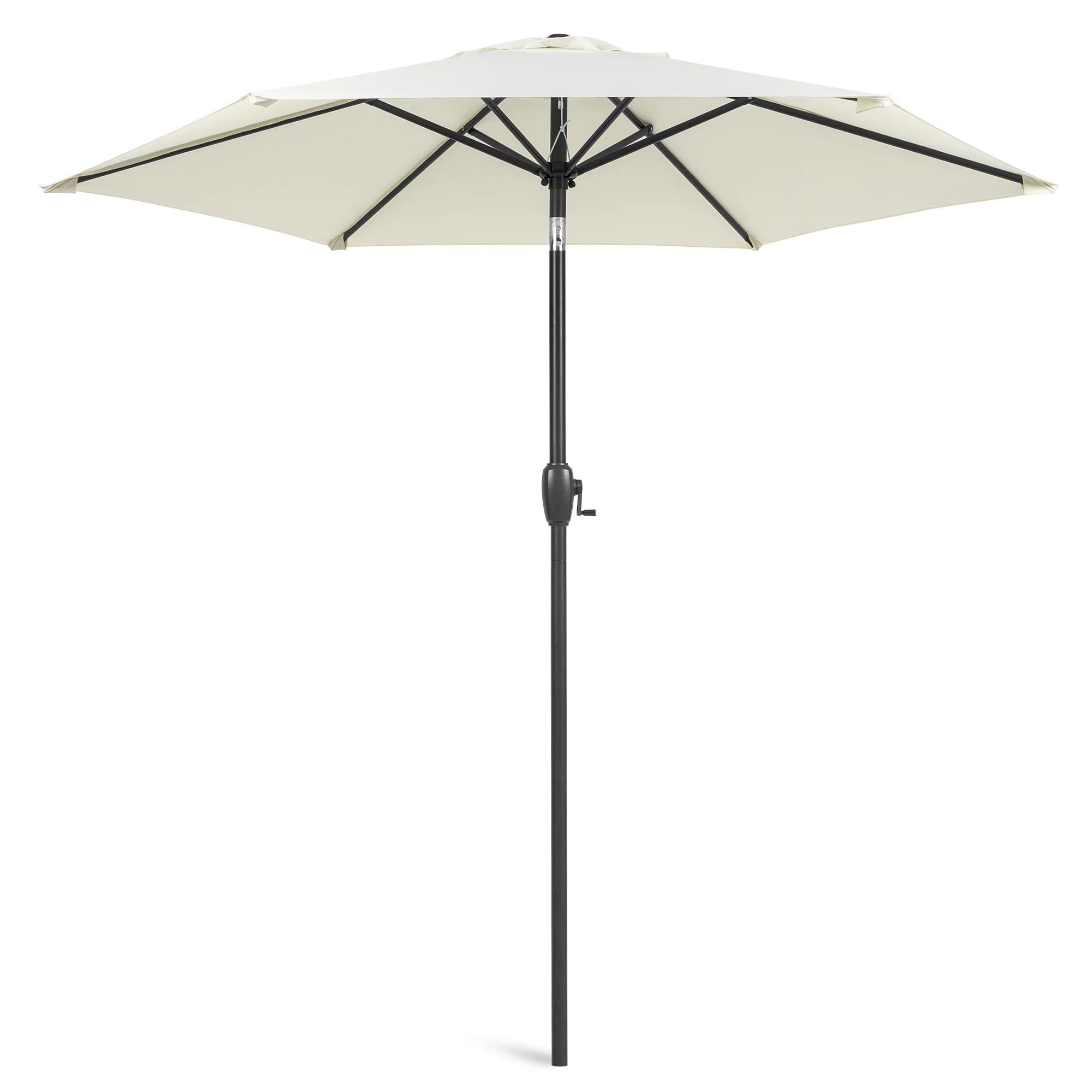 Best Choice Products 7.5ft Heavy-Duty Outdoor Market Patio Umbrella w/ Push Button Tilt, Easy Cra... | Walmart (US)