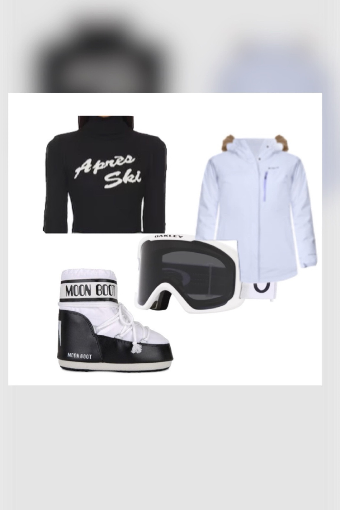 Cold weather faves | apres ski sweater | Columbia ski jacket | Oakley ski goggles | moon boots | 

#LTKStyleTip #LTKActive #LTKSeasonal