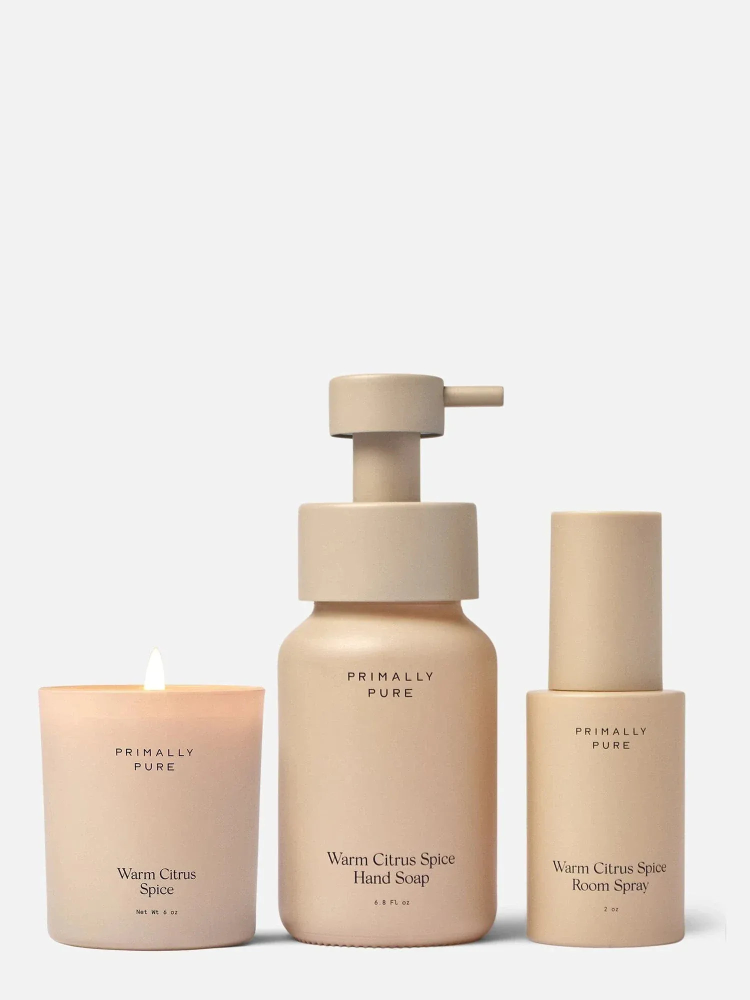 Warm Citrus Spice Home Collection | Primally Pure