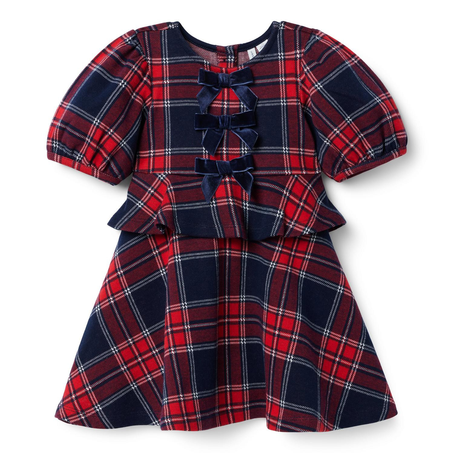 The Tartan Gift Dress | Christmas Dress Toddler Girls Photos #LTKparties #LTKkids #LTKSeasonal  | Janie and Jack