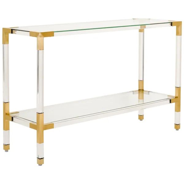 Safavieh Couture High Line Collection Arverne Acrylic Console | Bed Bath & Beyond
