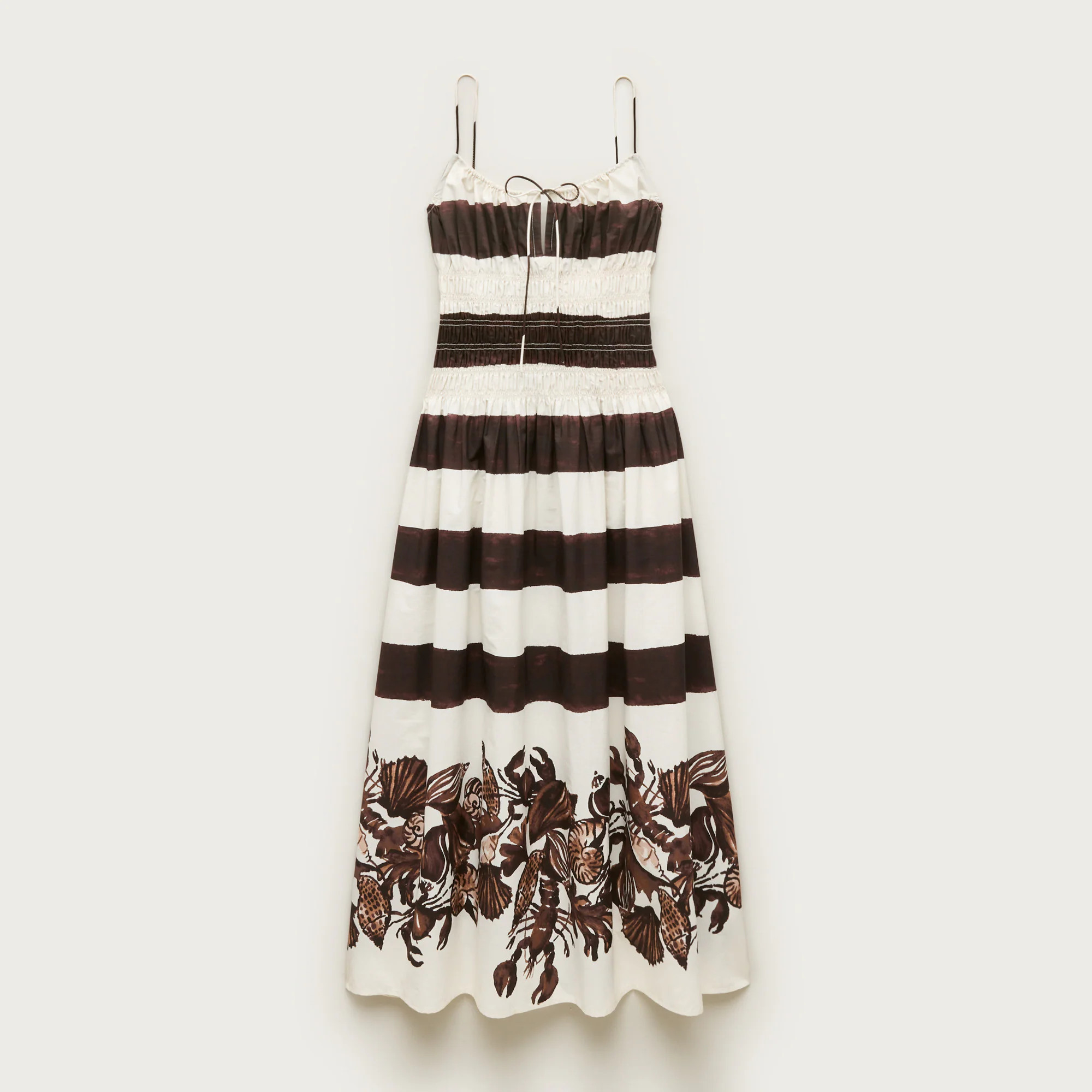 Reverie dress in lobster &amp; seashell print | J. Crew US