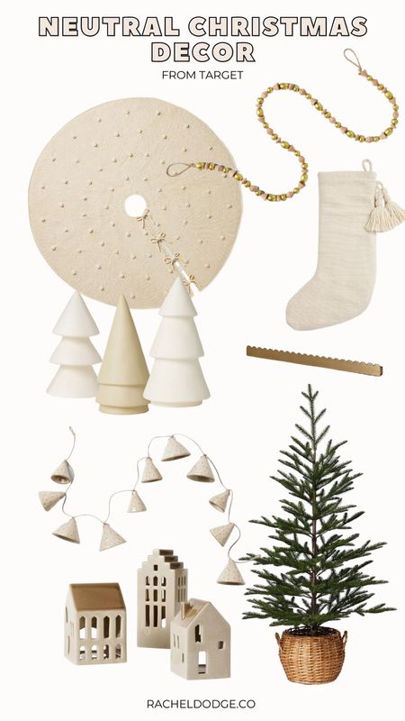Is neutral decor your design aesthetic? These holiday decorations from @Target are neutral, modern and on trend for todays design style. Grab them while they’re still in stock! 

#LTKSeasonal #LTKHoliday