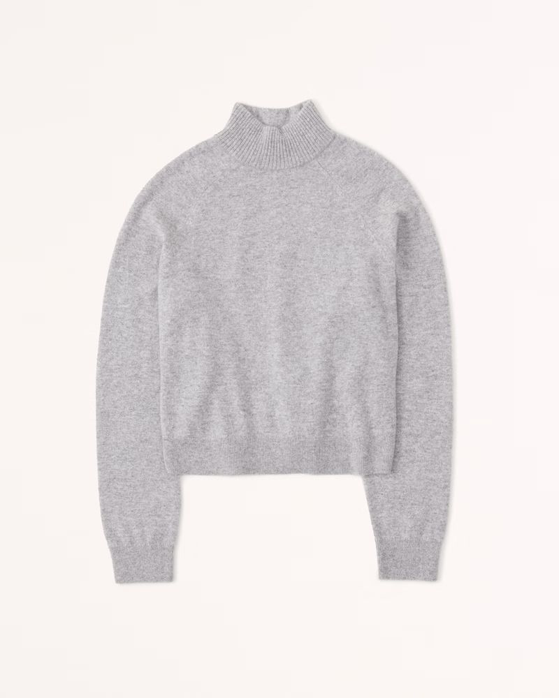 Cashmere Mockneck Sweater | Abercrombie & Fitch (US)