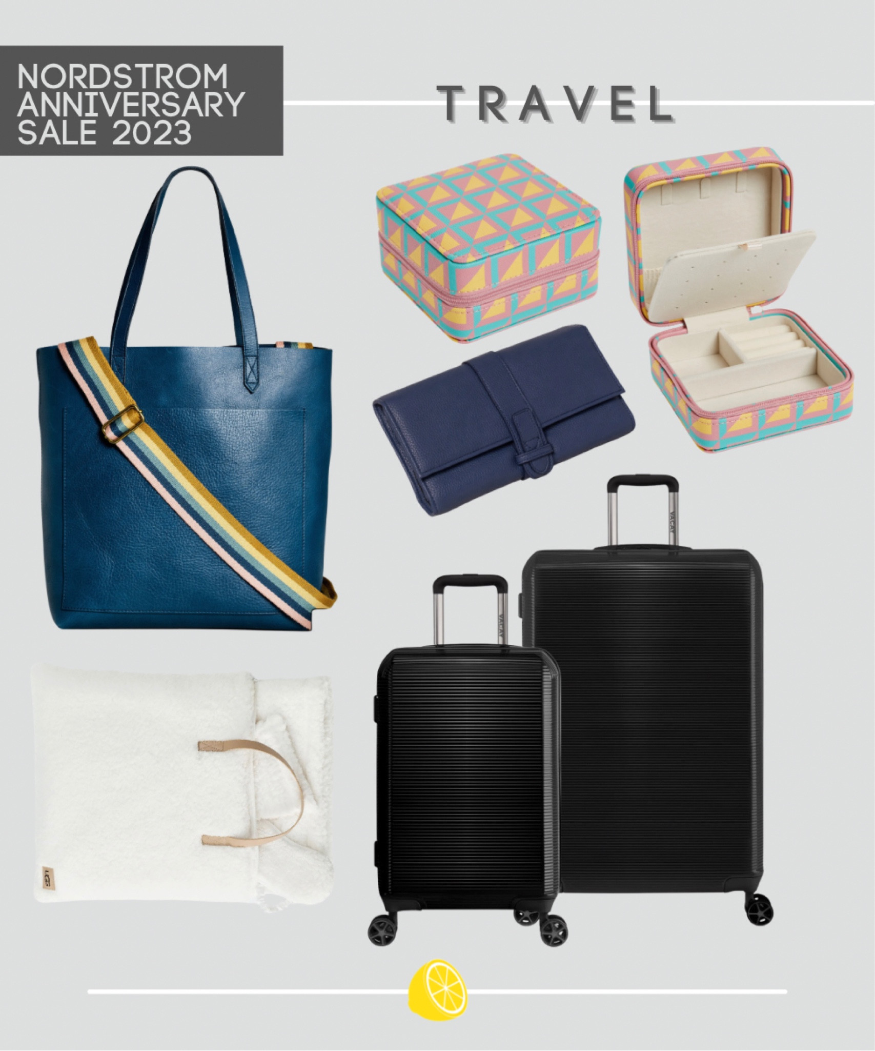 Traveling is easier (& classier) with the right bags! All part of Nordy sale.

luggage • sale • travel bags • suitcase • jewelry bags • jewelry case • tote • shoulder bag • rolling luggage set • jewelry roll • leather • travel blanket • eye mask • airplane blanket • travel tips • ugg • sherpa • travel essentials 




#LTKitbag #LTKtravel #LTKxNSale