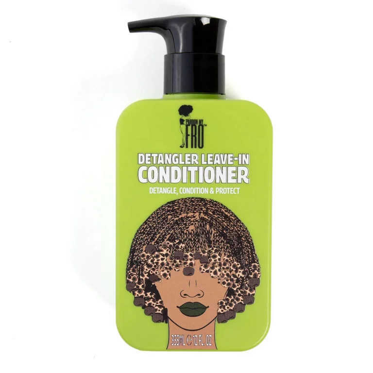 Pardon My Fro Detangling Leave-in Conditioner with Argan and Jojoba Oil, 4A-4C Hair Types, 12 fl ... | Walmart (US)