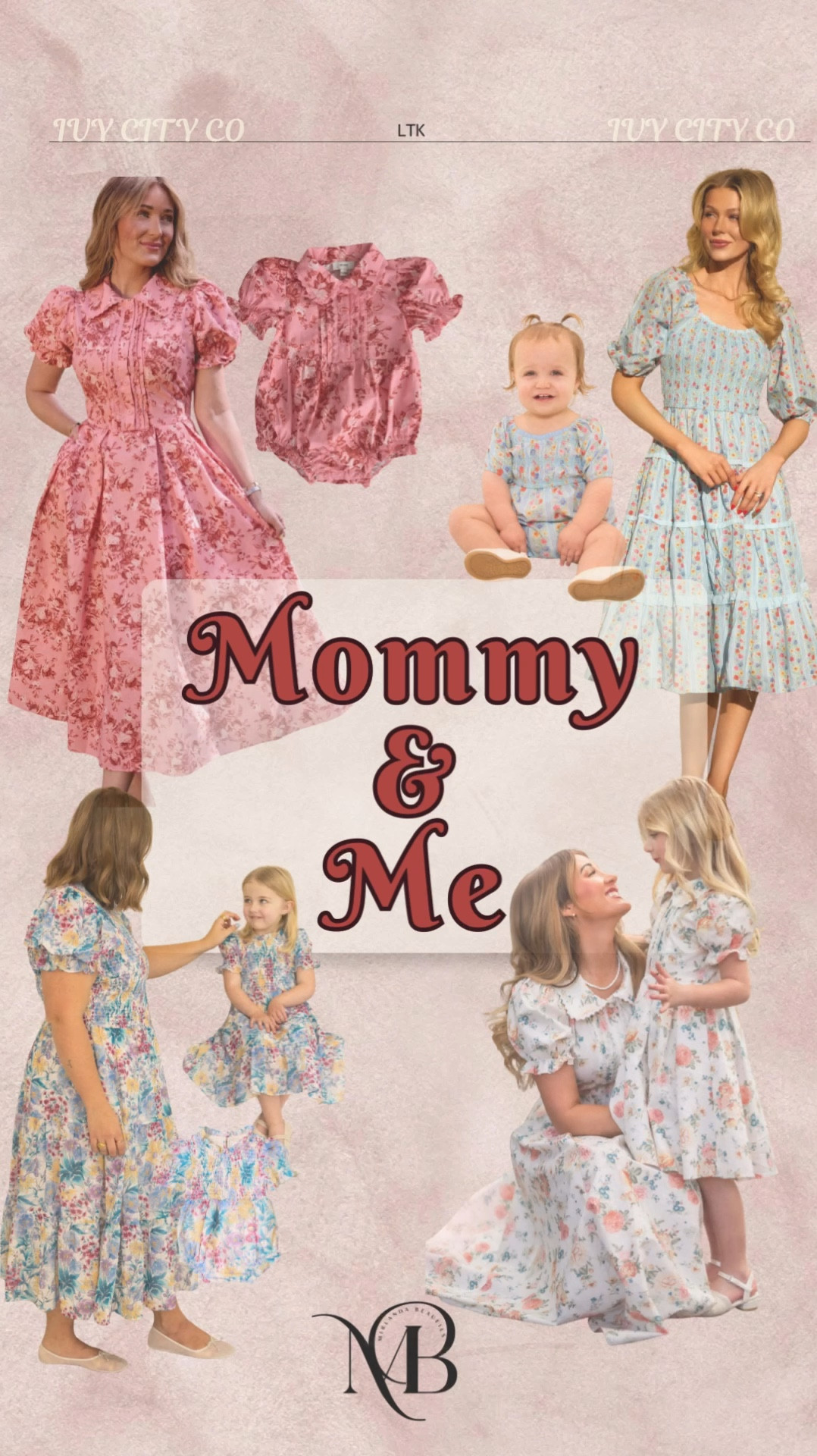 More Mommy and me matching sets at @ivycityco 😍🥰🌹

#LTKmomlife #LTKBaby #LTKMothersDay