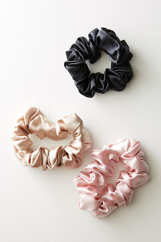 Slip Silk Large Scrunchie Set | Anthropologie (US)