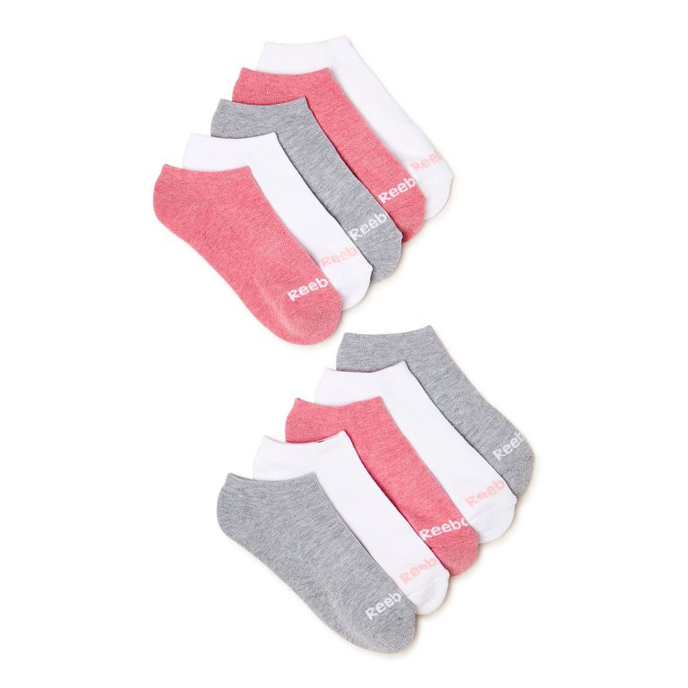 Reebok Women's Pro Series Cushion No Show Socks, 10-Pack | Walmart (US)