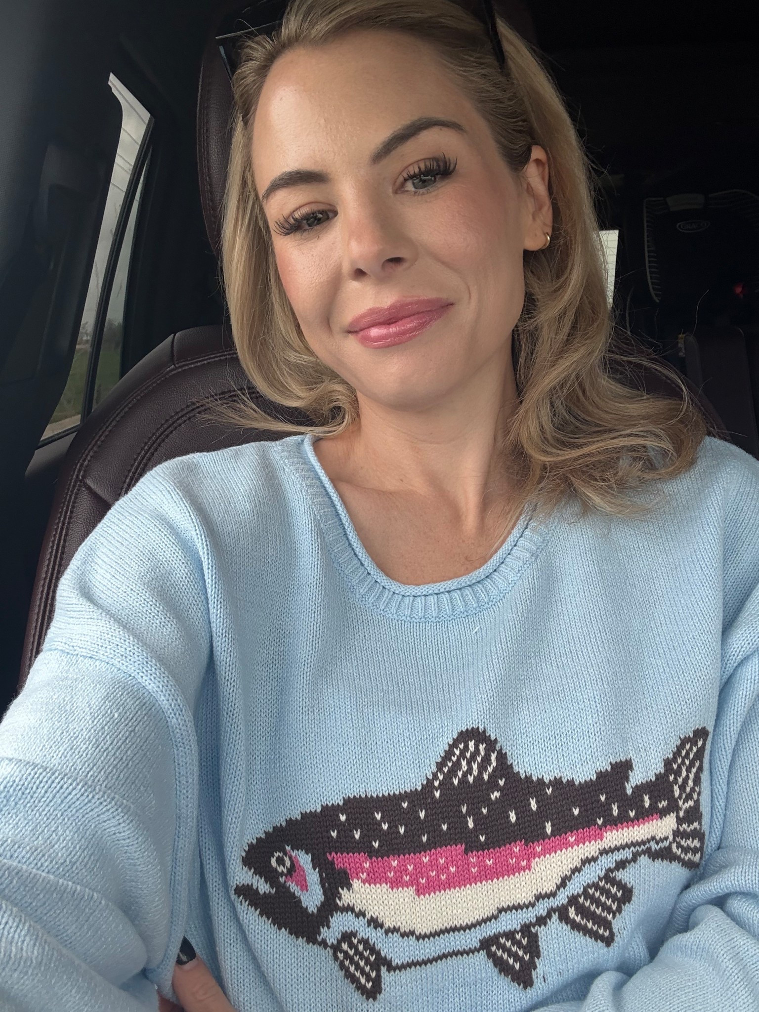 Loving this salmon sweater!! I’m wearing a size M

#LTKSpringSale