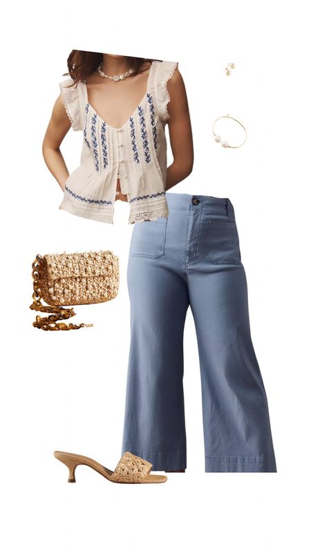 Perfect workwear look for the warmer months! Topped off with some raffia and Pearl accessories!

Dress Up Buttercup 
Dressupbuttercup.com

#LTKSeasonal #LTKstyletip #LTKworkwear