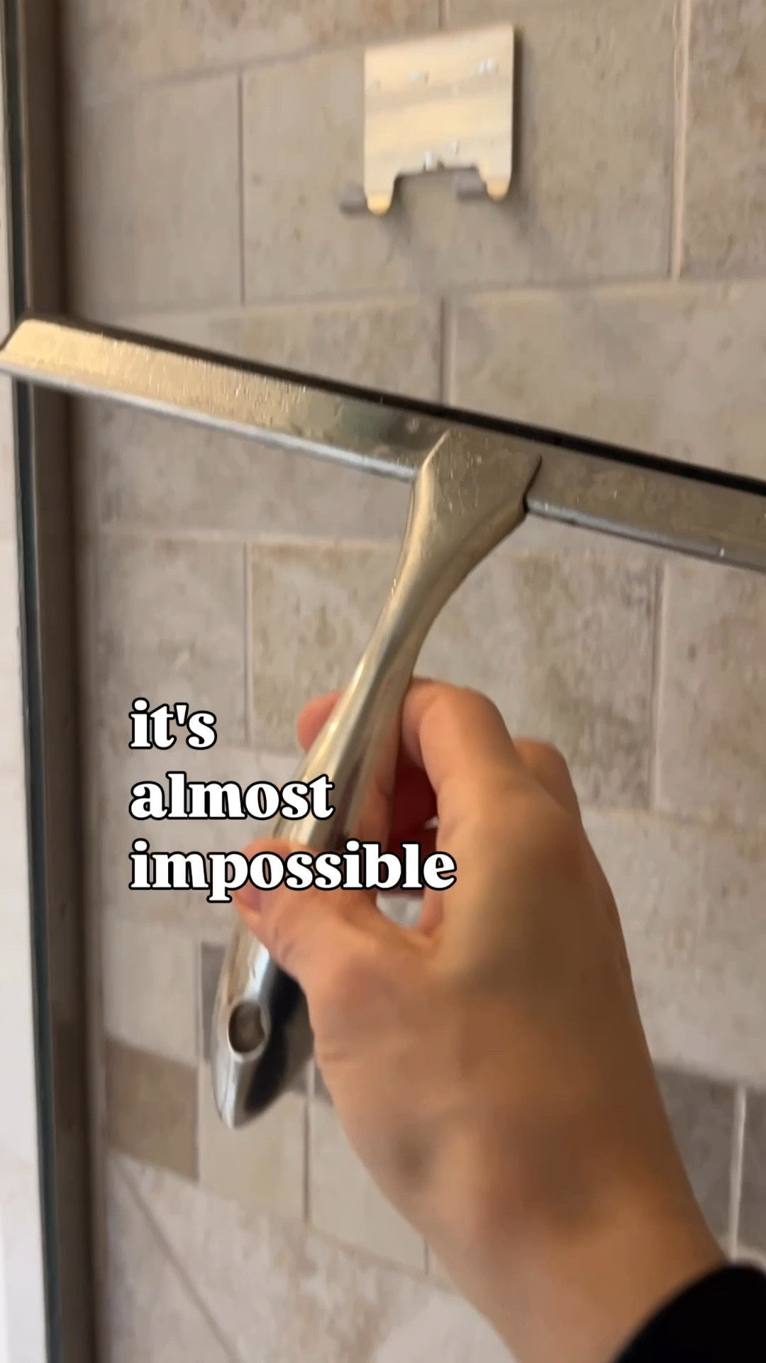 When our glass steam shower doors were installed about 20 years ago, the installer told us to squeegee the glass after every shower.

It felt like a small habit at the time, but it prevented buildup that can be almost impossible to remove later.

That simple routine saved us thousands because we didn’t have to replace the custom doors during our bathroom remodel.

Small homeowner habits really do make a difference.

#homeownertip
#bathroomremodel
#cleaningtips
#homemaintenance
#designlesson


#LTKHome #LTKstorytime #LTKOver40