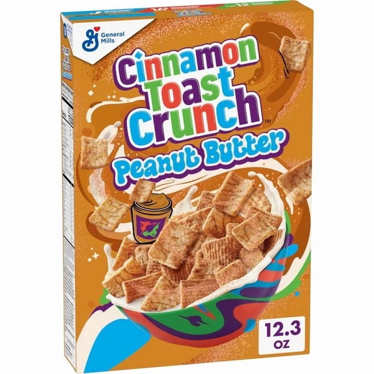 General Mills Cinnamon Toast Crunch Peanut Butter Cereal | Walmart (US)
