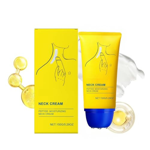 Neck Cream with Firming Roller - Tighten and Lift Neck Wrinkles, Daily Anti-Aging Care for Pre-Makeup & Nighttime Repair,Hydrating Formula, 5.29 OZ | Amazon (US)