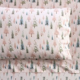 Winter Wonderland Percale Organic Sheet Set | Pottery Barn Teen