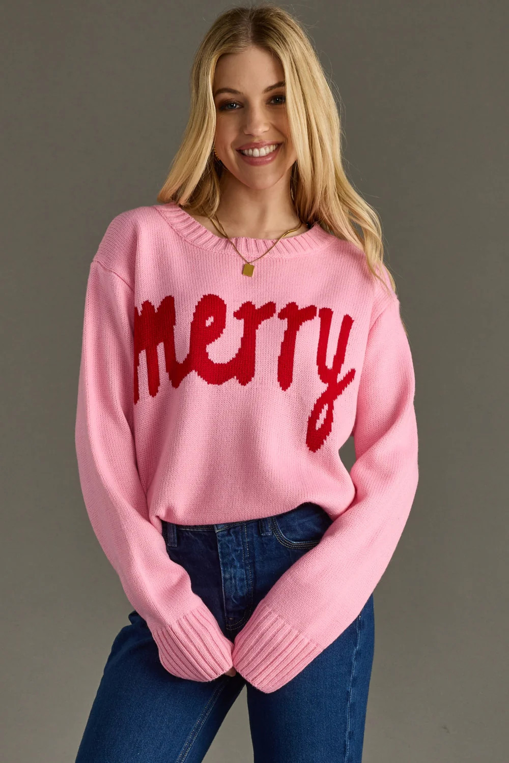 Merry Sweater - Pink | Panache Accessories