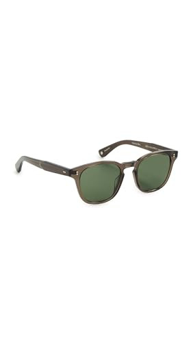 GARRETT LEIGHT Women's Ace II Sunglasses, Black Glass/Semi-flat Pure G15, One Size | Amazon (US)