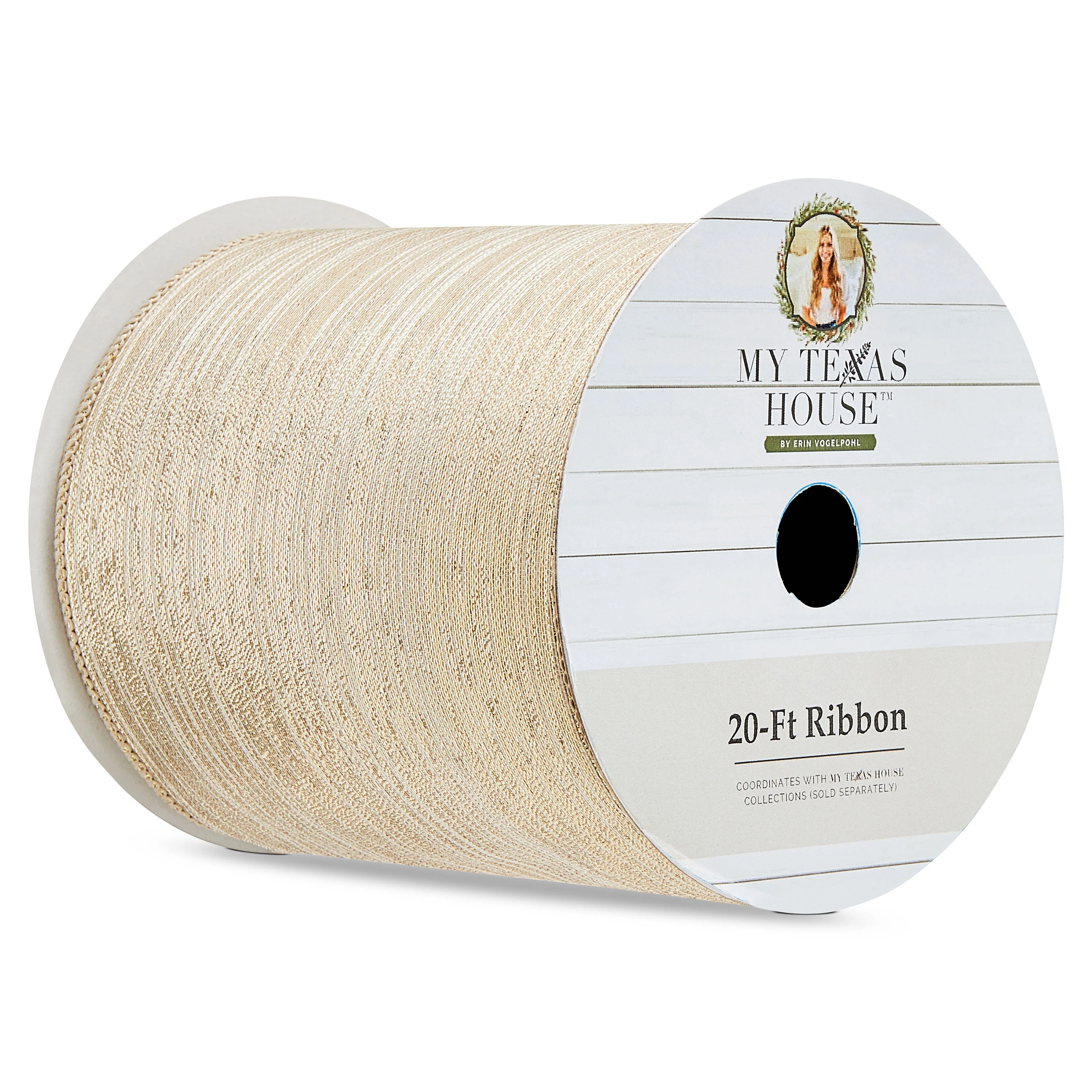 Gold Christmas Ribbon, 20', by My Texas House | Walmart (US)