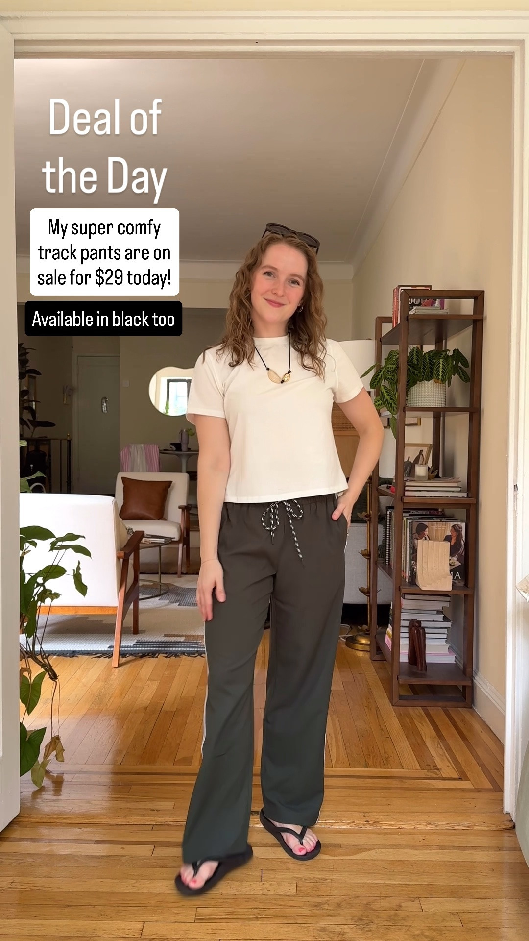 Deal of the day. $29 track pants + free shipping. Love how soft these are for travel!

#LTKTravel #LTKSaleAlert