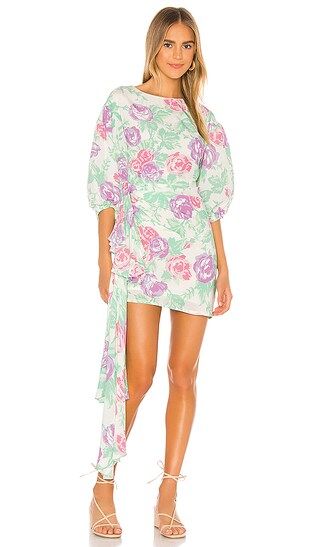 Maritta Mini Dress in Catalina Print | Revolve Clothing (Global)