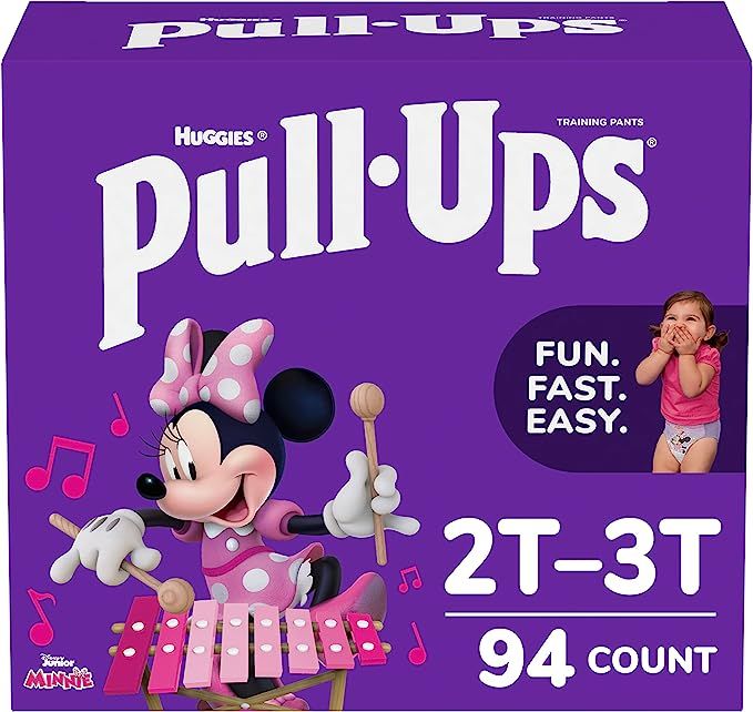 Pull-Ups Girls' Potty Training Pants, 2T-3T (16-34 lbs), 94 Count | Amazon (US)