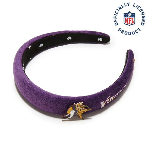 MINNESOTA VIKINGS LELE SADOUGHI X NFL PURPLE CHARLOTTE HEADBAND | LELE SADOUGHI