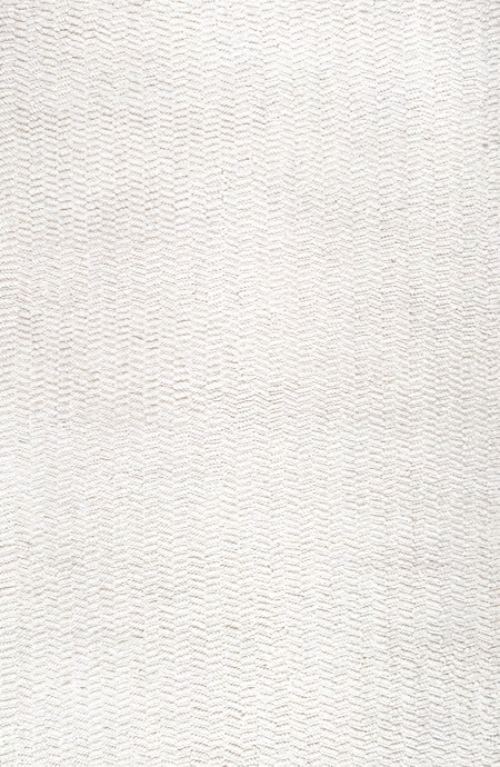 Ivory Sutton Solid Chevron Area Rug | Rugs USA