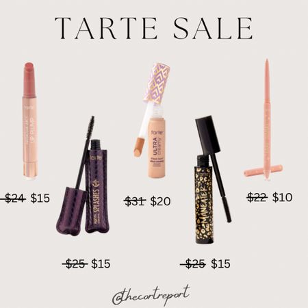Tarte Sale!

#LTKstyletip #LTKbeauty #LTKsalealert