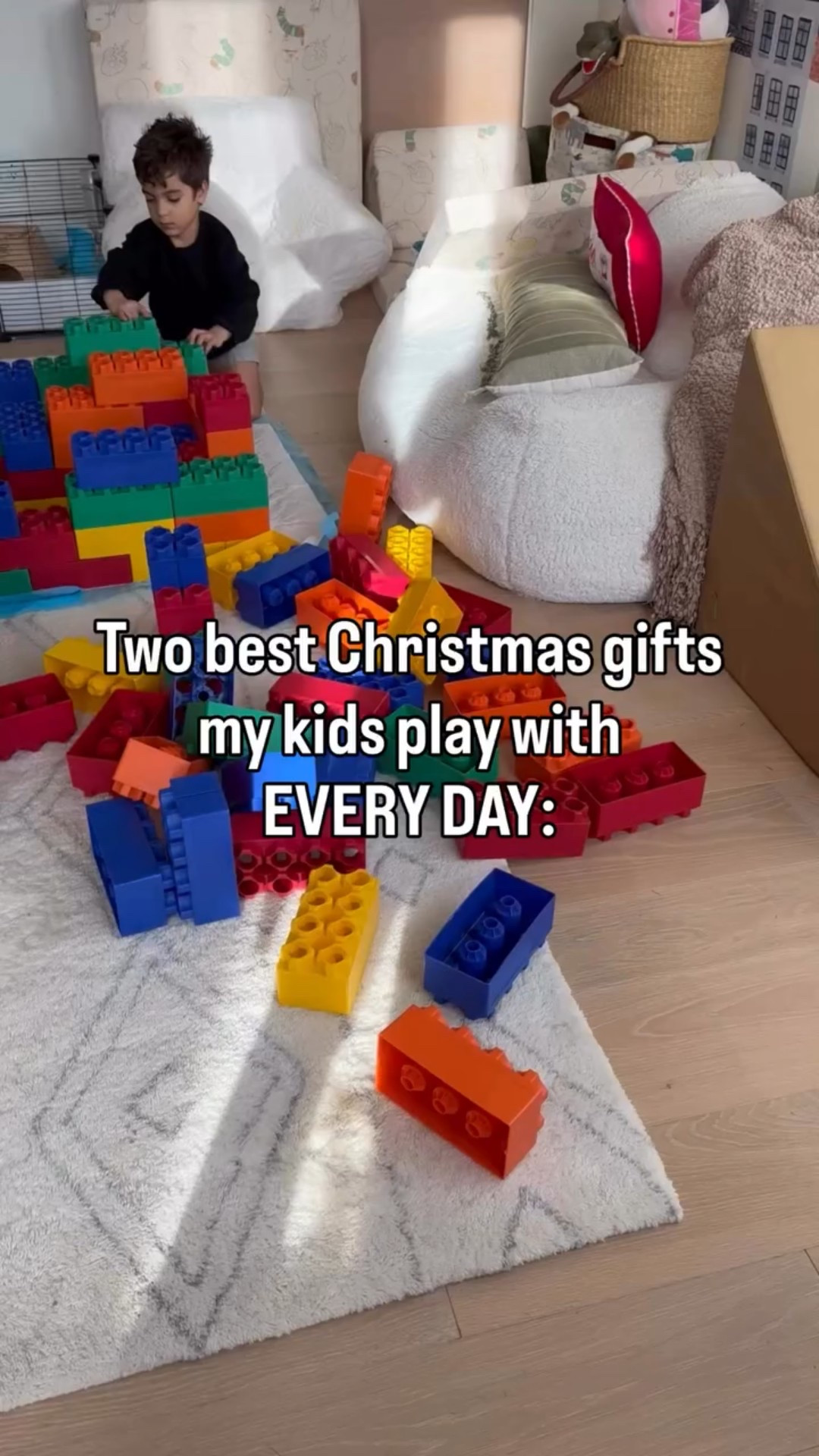 These jumbo block are the best. My kids play with them every single day!!!

Won’t give a link for guinea pigs though 🙃 but check your local pet shop. First call them because not all of them have baby guinea pigs, they might let your know when are they expecting new baby piggies. If you are getting them - get two as they are herd animals and doing better in a company🥰

Anyways these two are perfect Christmas gift ideas 🎄🎅

#christmas #christmasgiftideas #jumboblocks #guineapig #bestgiftever #momlife #momfinds #giftidea #kidsgiftideas

#LTKGiftGuide #LTKKids #LTKHoliday