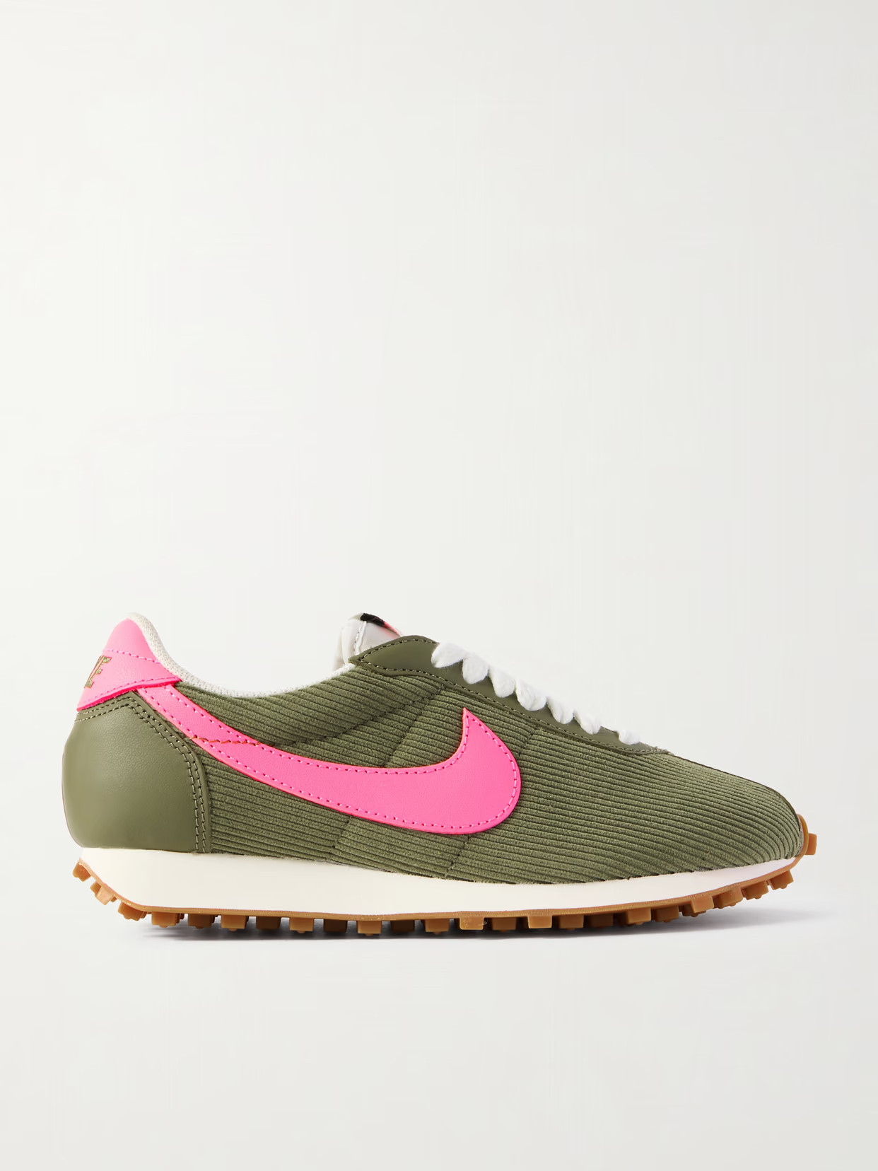 Nike - Ld-1000 Leather-trimmed Corduroy Sneakers - Green | NET-A-PORTER (US)