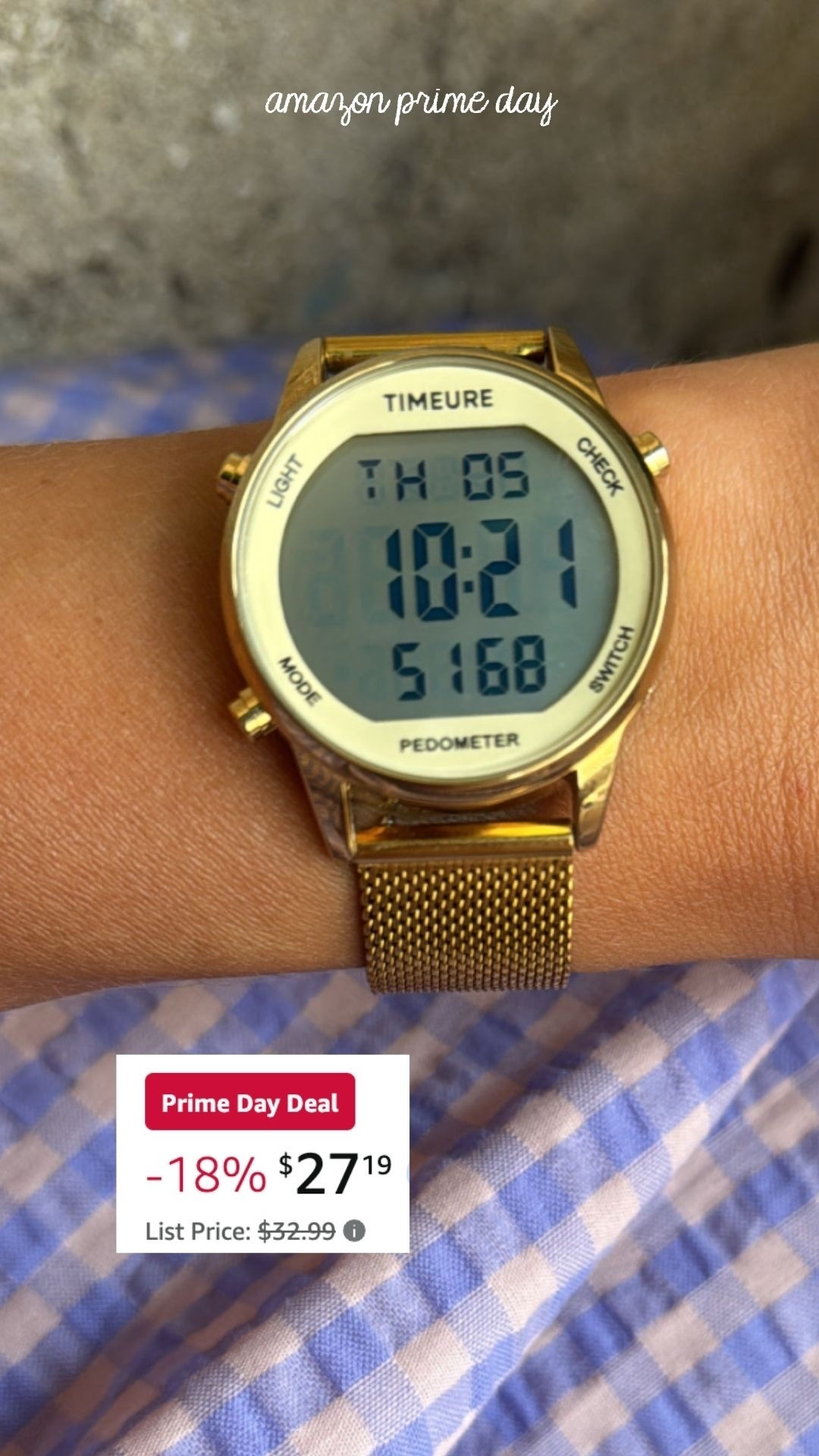MY STEP COUNTER WATCH IS ON SALE!!  

Dressupbuttercup.com #dressupbuttercup #dederaad

#LTKSaleAlert #LTKdayinmylife #LTKootd