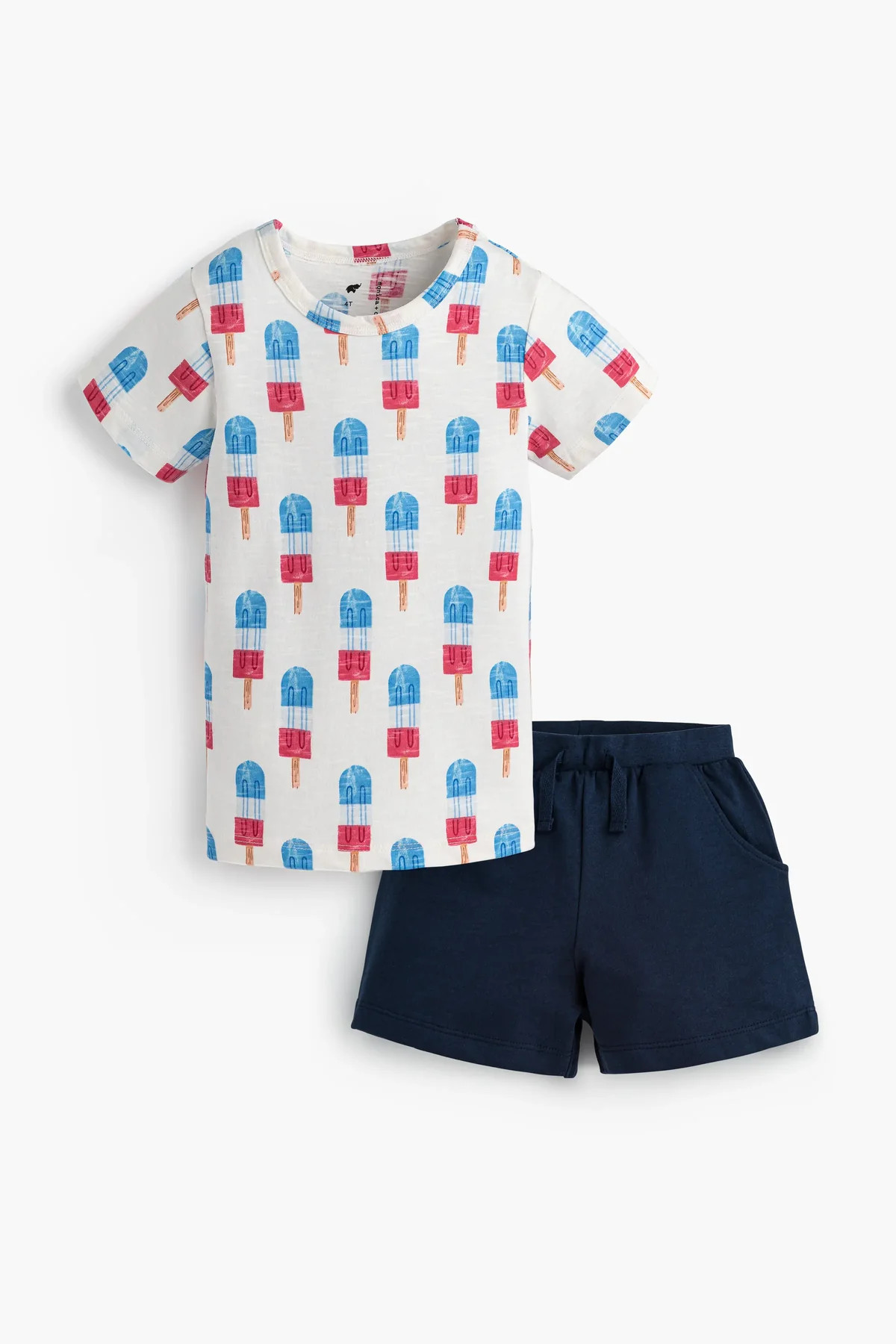 Short Sleeve Tee + Pocket Short Set - Organic Baby, Toddler, & Kids Clothes - Monica + Andy | Monica + Andy