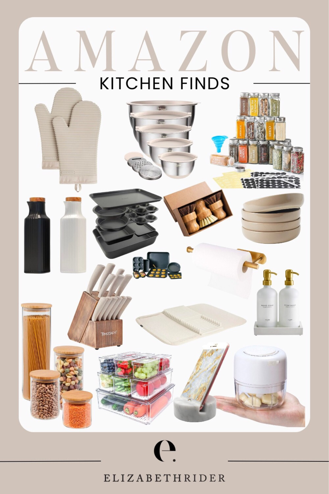 Elevate your kitchen game with these fantastic finds from Amazon! 

#AmazonFinds #KitchenEssentials #CookingMagic #HomeChef #KitchenGadgets #FoodieFinds #CulinaryDiscoveries #KitchenInspiration #CookingInStyle #AmazonDeals 

#LTKhome