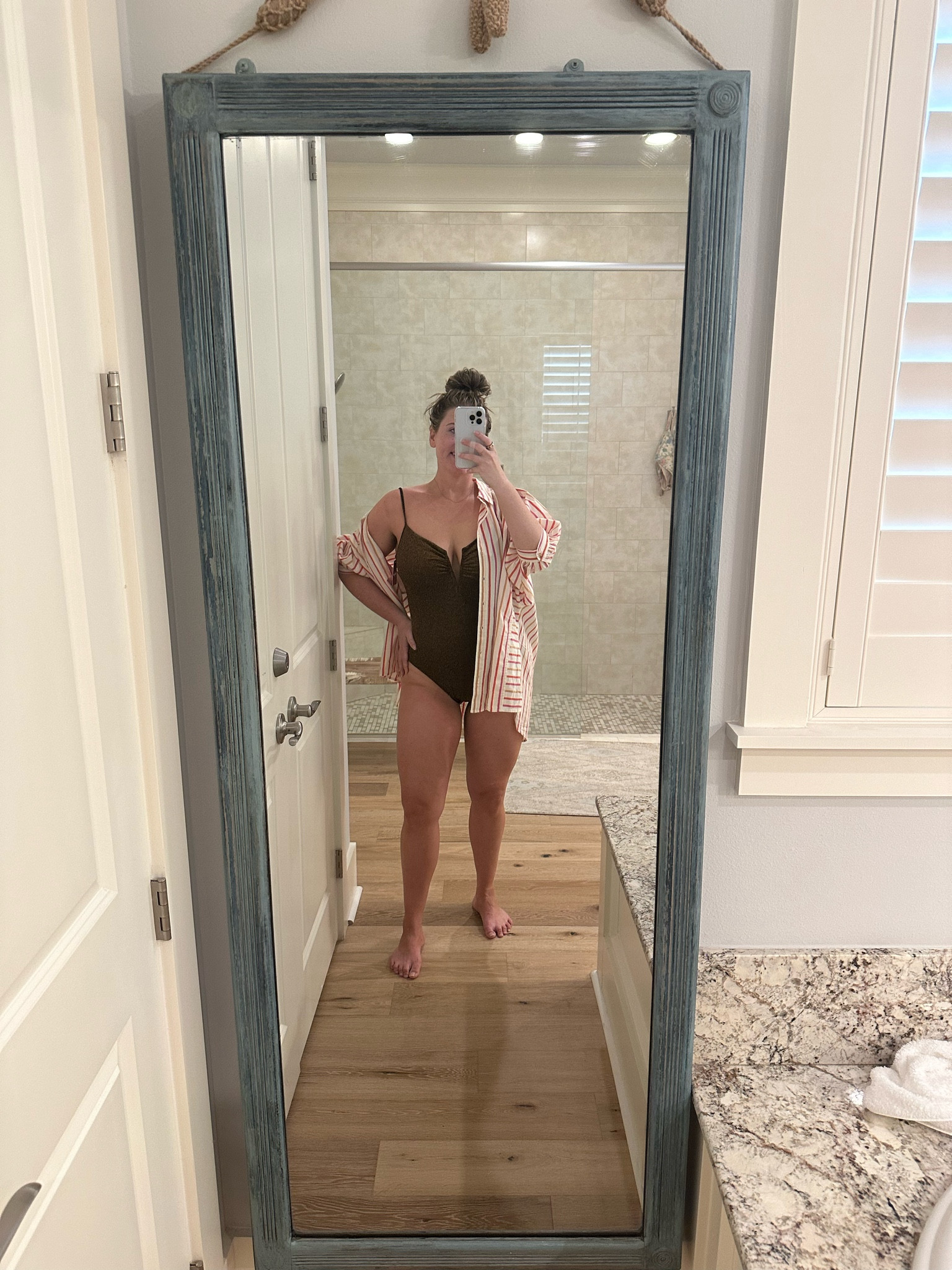 Wearing a M in swim & top!


#LTKMidsize #LTKSeasonal #LTKSwim
