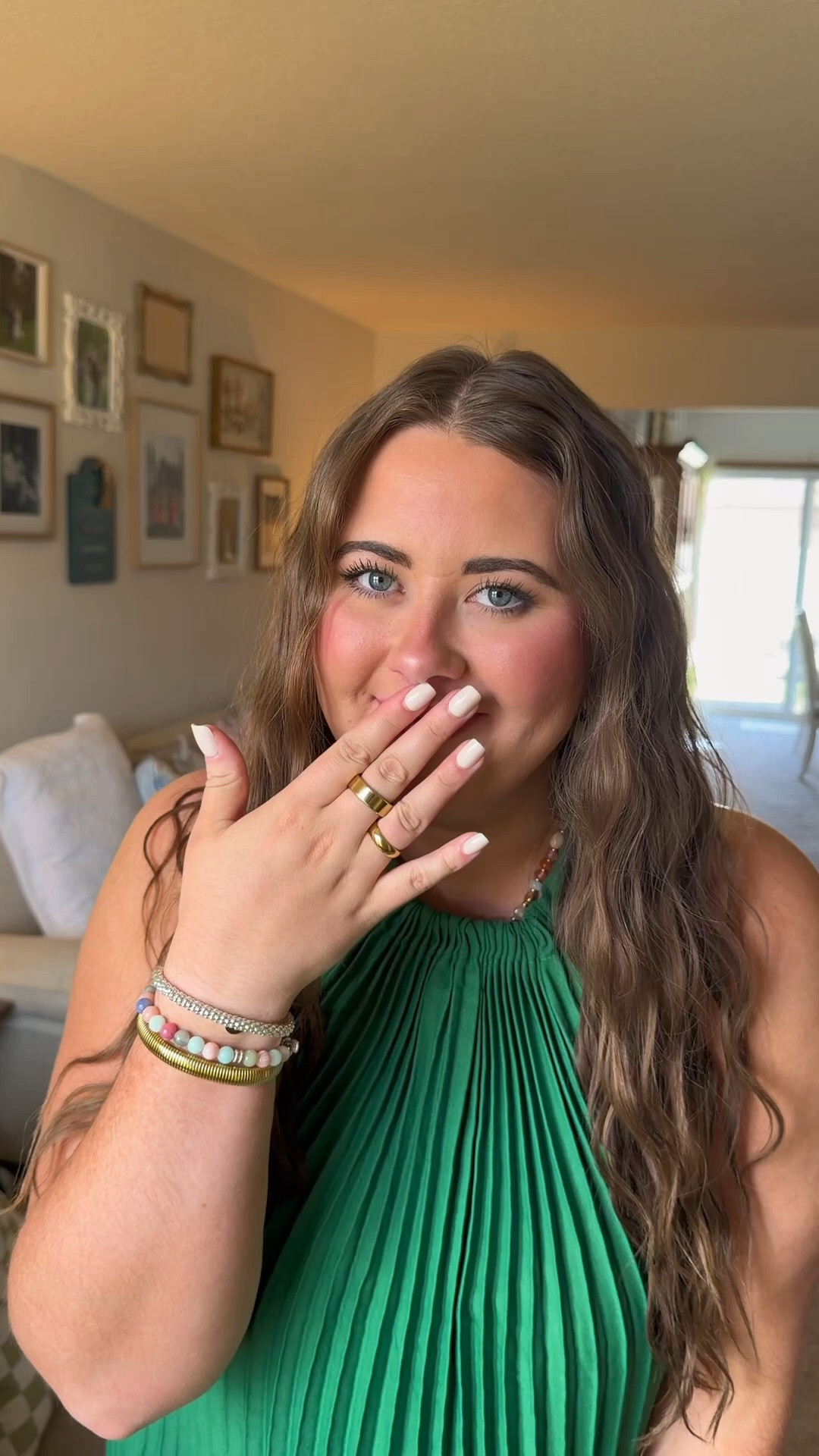 The perfect wedding guest dress! 💚✨

#LTKWedding #LTKMidsize #LTKTall