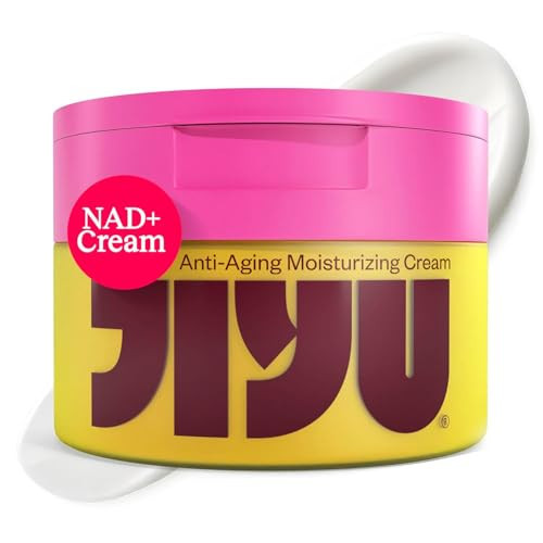 JiYu NAD+ Hydrating Face Moisturizer – Korean Anti-Aging Cream for Radiant, Firm & Smooth Skin – Deeply Hydrating & Brightening Daily Moisturizer Cream for Face and Body, All Skin Types – 50 ml | Amazon (US)