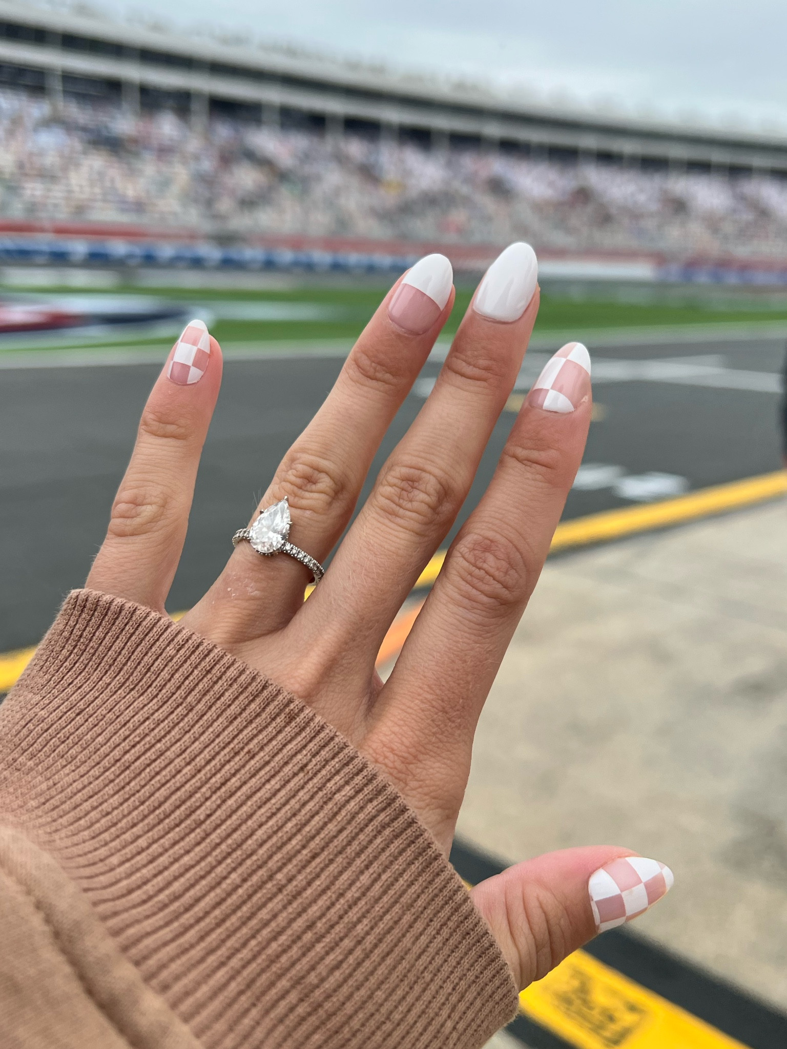 My race day nails by glamnetic at Ulta! 🏁 #nascar #nails 

#LTKFind #LTKstyletip #LTKbeauty