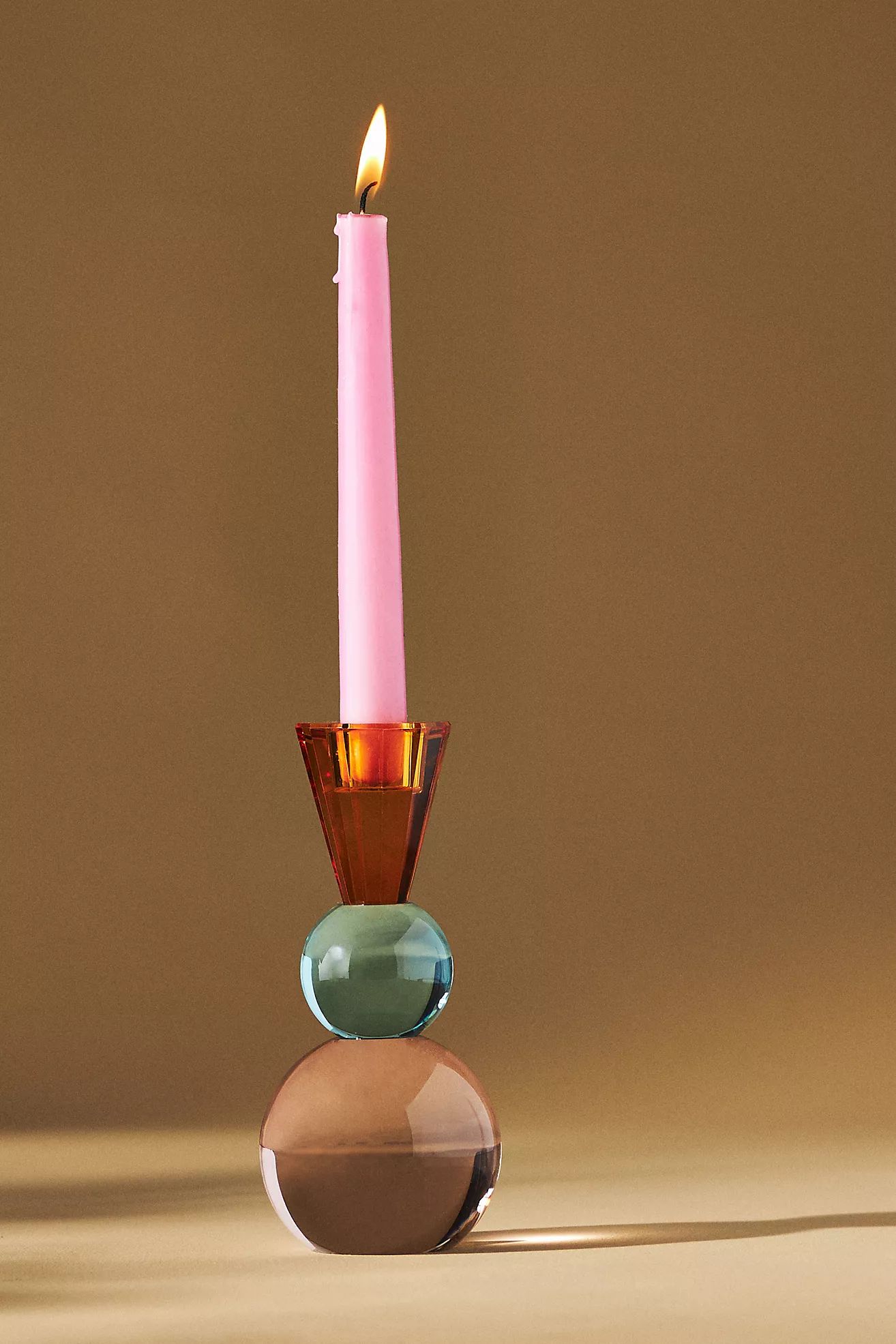 Cut Glass Candle Holder | Anthropologie (US)
