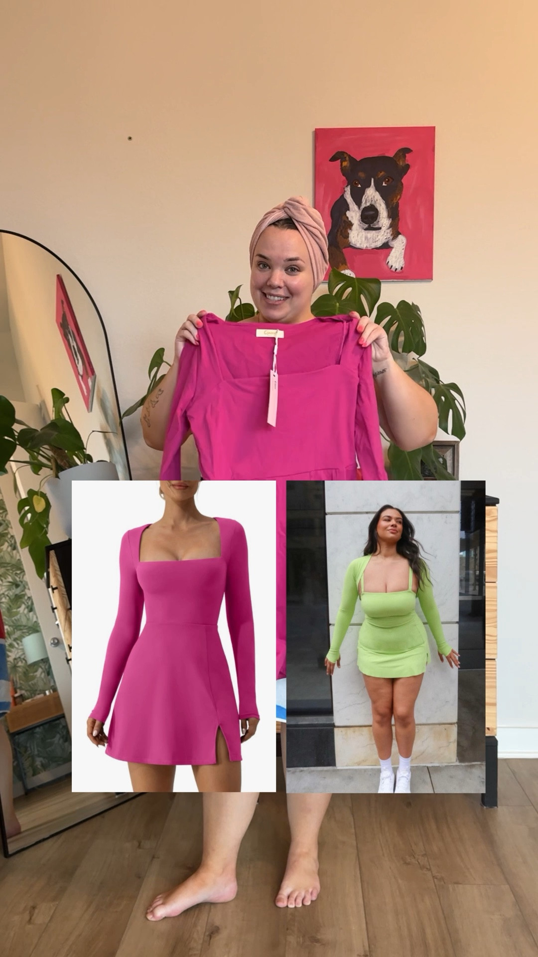 We loveeee a look-a-like option! This square neck dress is so cute for spring!

#LTKfitness #LTKActive #LTKmidsize