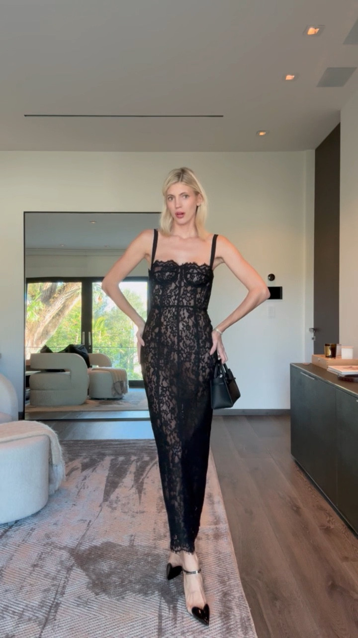 Obsessed with the fit of this lace dress ✨ This definitely fits true to size and is the perfect piece to have in your closet.

#LTKWatchNow #LTKStyleTip