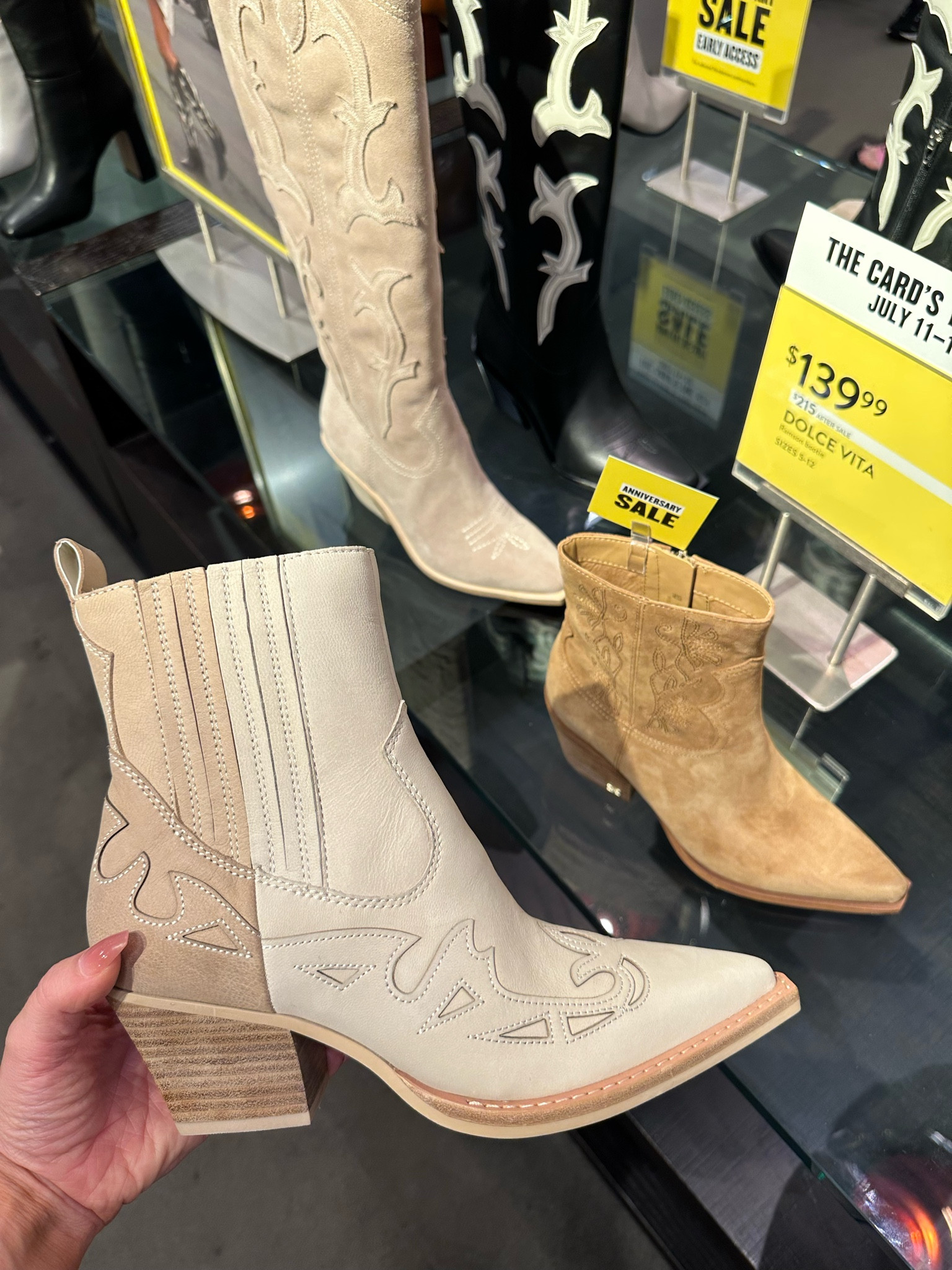 Nordstrom anniversary sale. Boots for fall. Nordstrom shoes. Nordstrom boots. Neutral boots. Brown boots for fall. Nordstrom sale. Western boots. Cowgirl boots. 

#LTKunder100 #LTKshoecrush #LTKxNSale