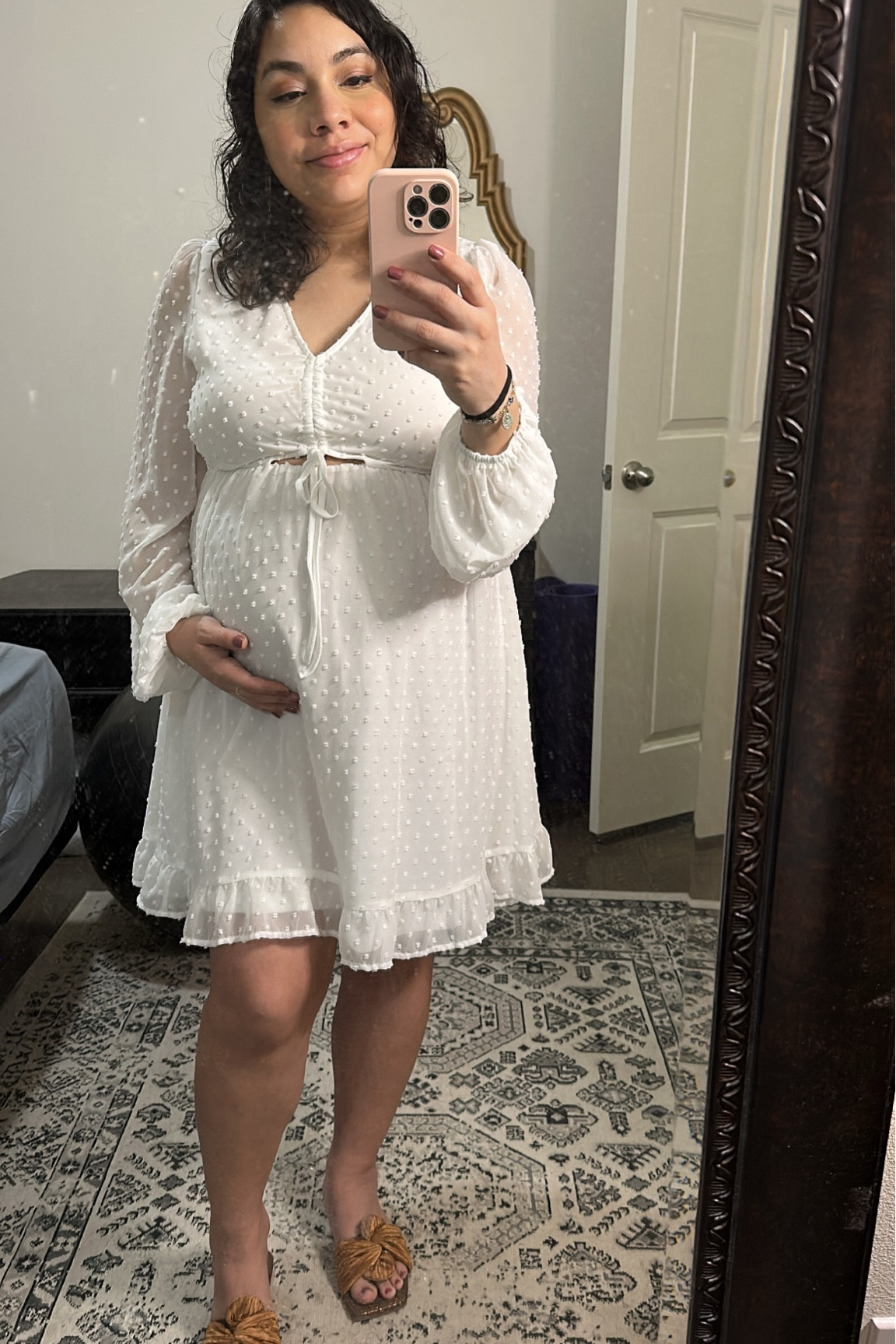 Perfect maternity Easter dress 

#LTKunder100 #LTKbump #LTKfamily