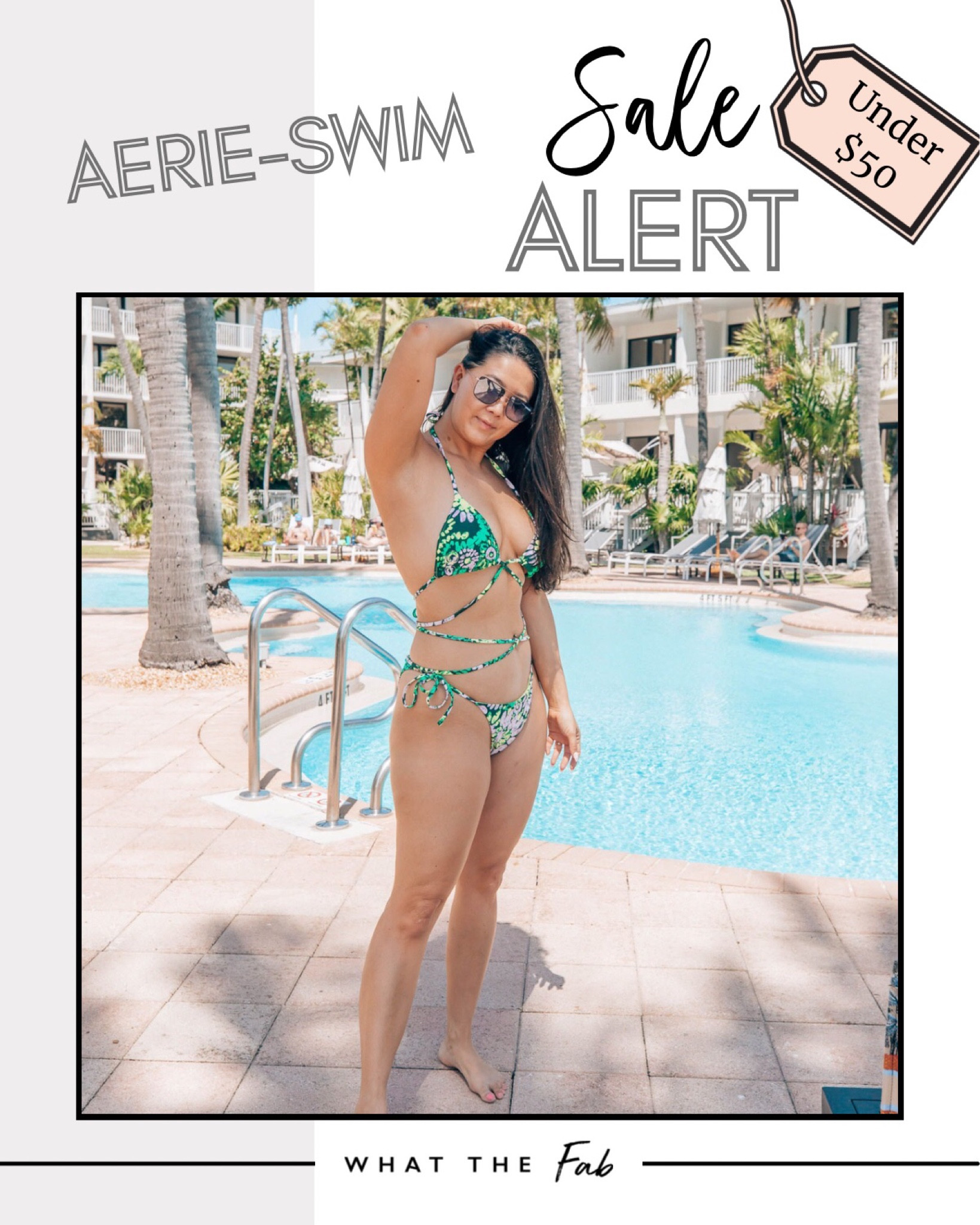 Aerie swim, bikini top, bikini bottom, beach wear, swimwear

#LTKsalealert #LTKswim #LTKSale