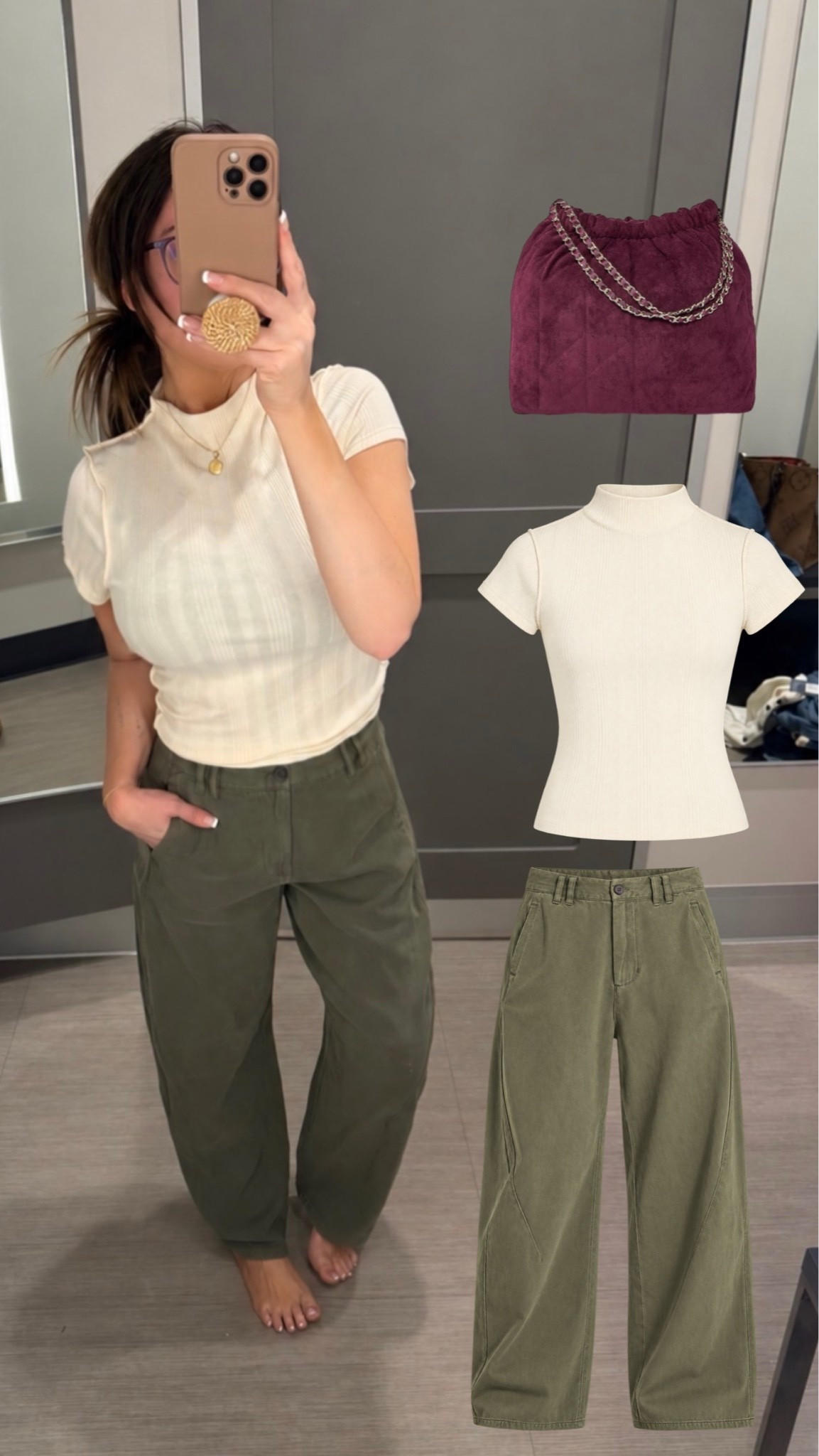 These pants!!! Size up bc the waist runs small. Top runs true to size. Wearing XS and pants are size 2.

#LTKSaleAlert #LTKootd #LTKdayinmylife